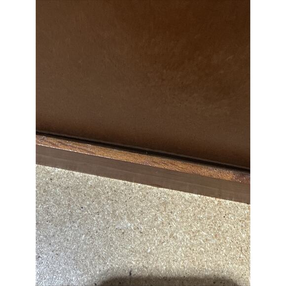 VTG Wooden Jewelry Box Chest Style 12x8x8 Glass Top 3 Drawers Unbranded READ - Picture 9 of 15